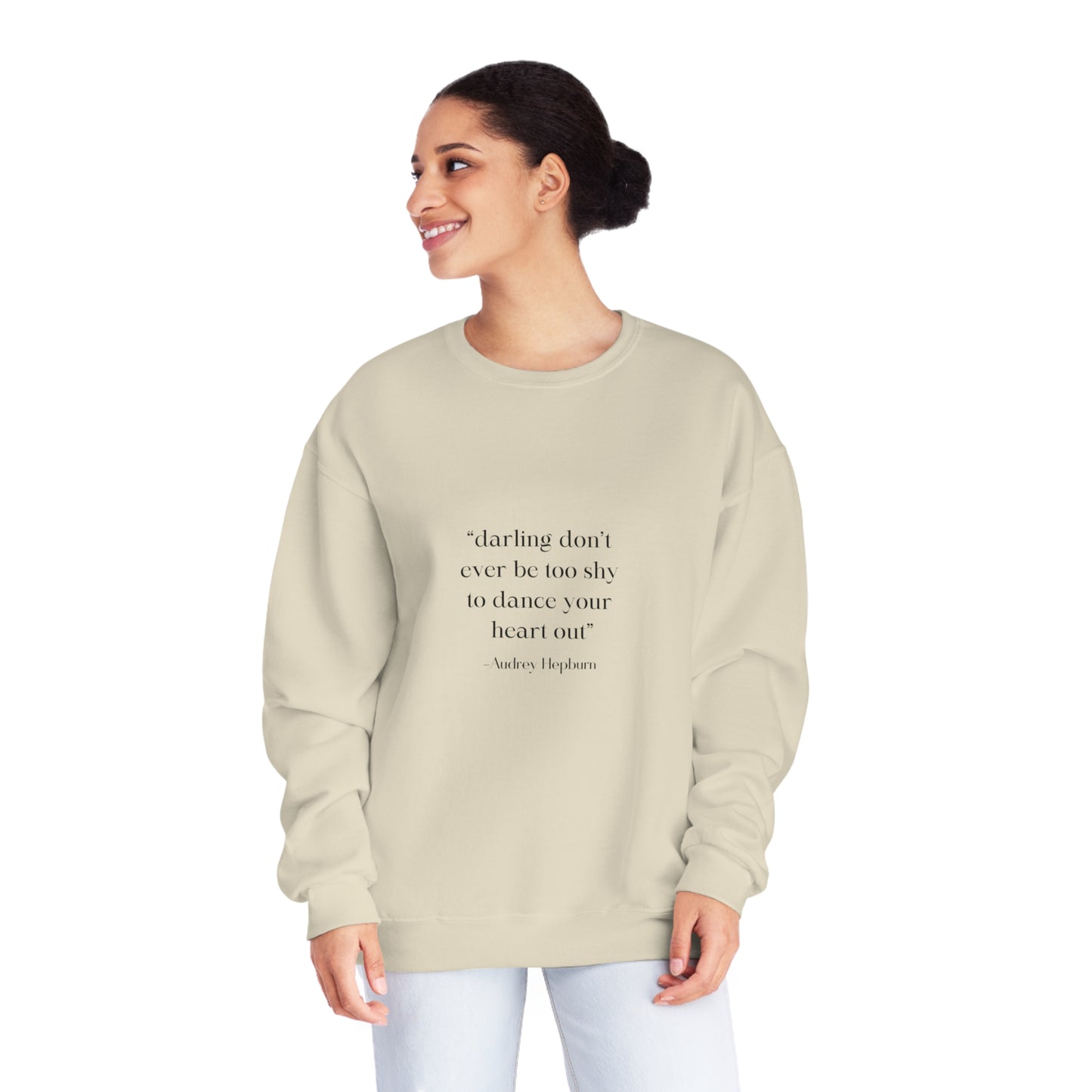 Audrey Hepburn Crewneck Sweatshirt