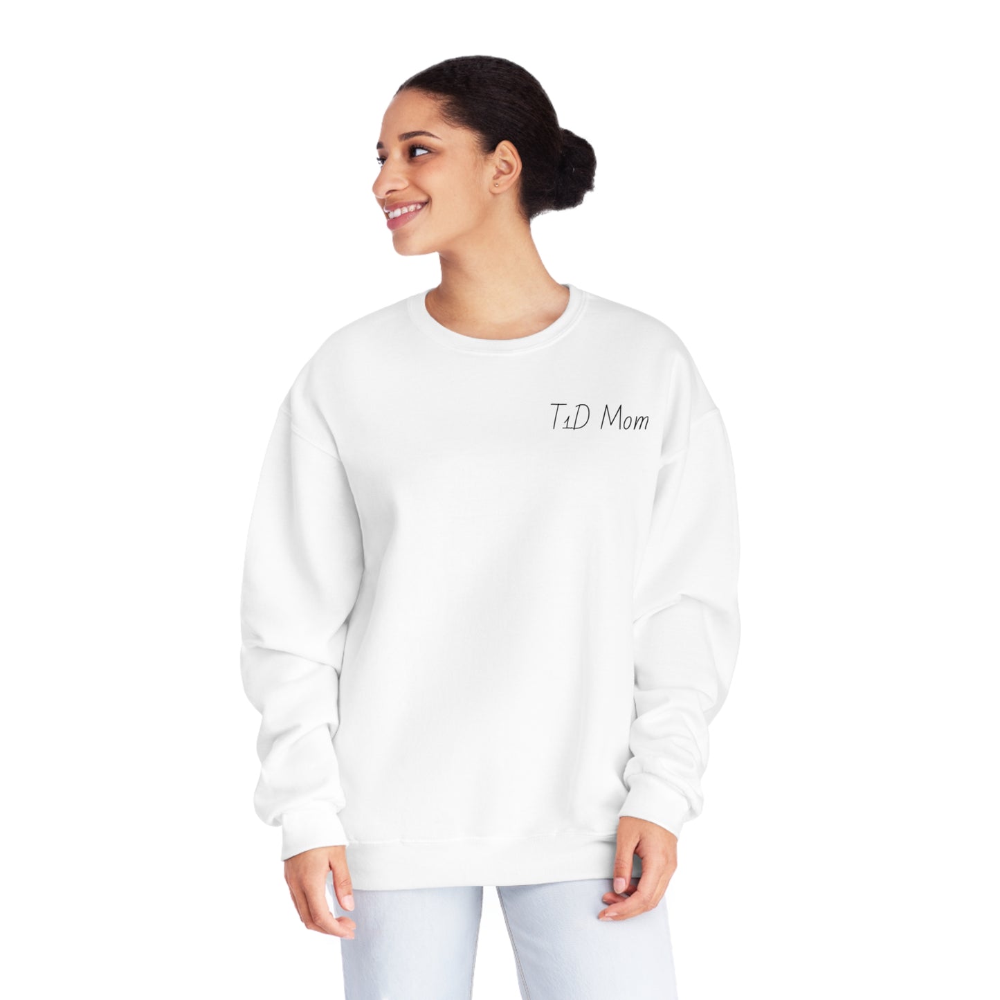 T1D Mom Crewneck Sweatshirt