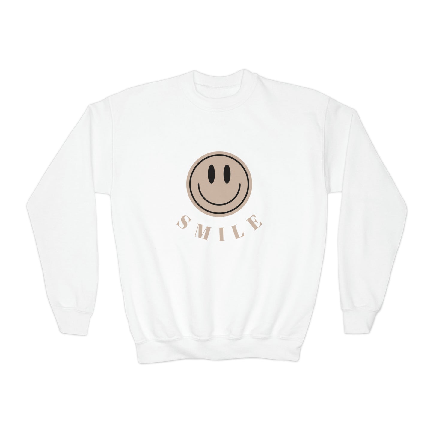 Smiley Face Youth Crewneck Sweatshirt