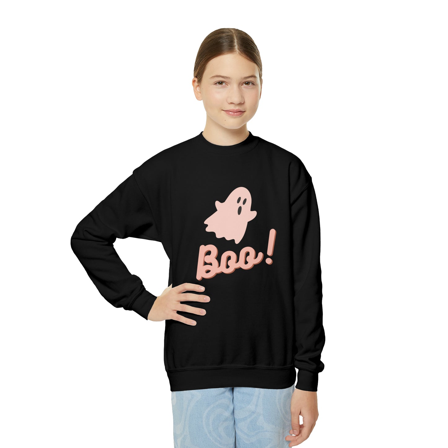 Boo Youth Crewneck Sweatshirt