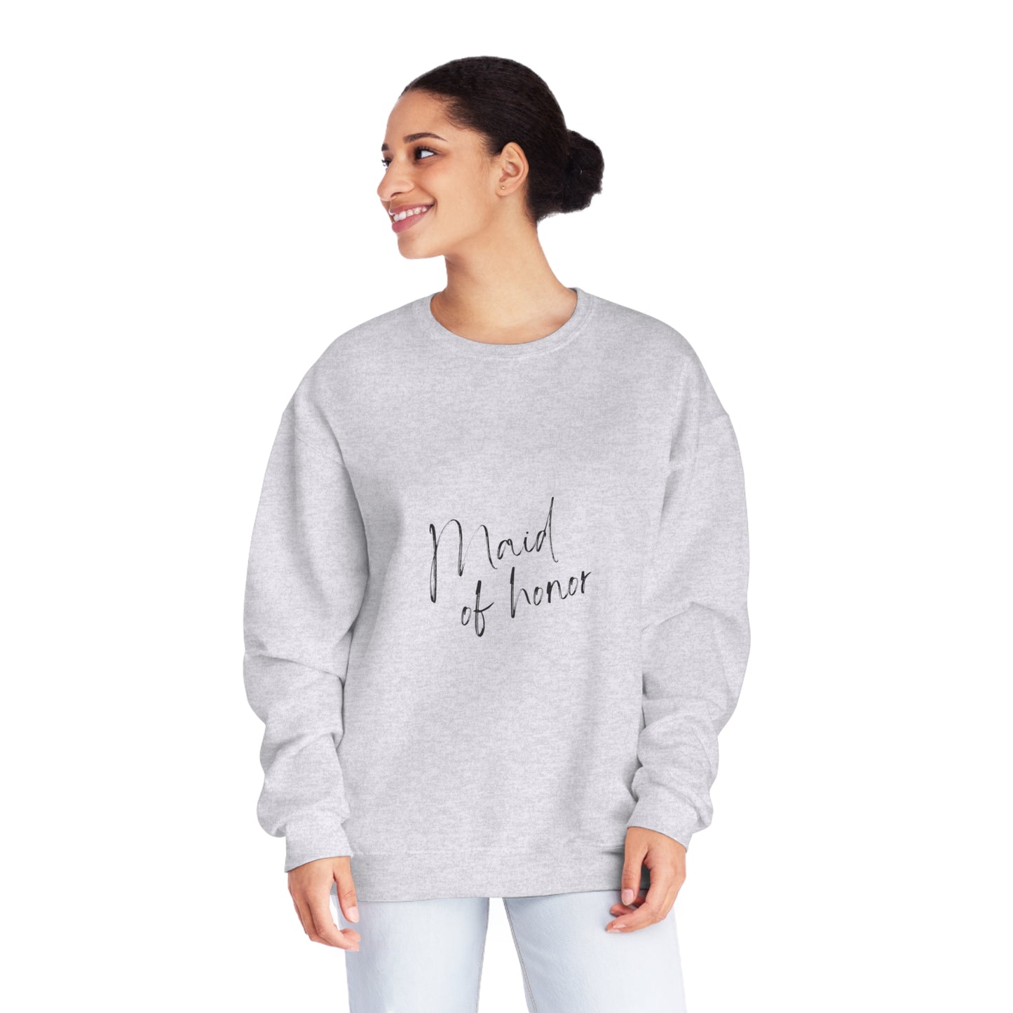 Maid Of Honor Crewneck Sweatshirt