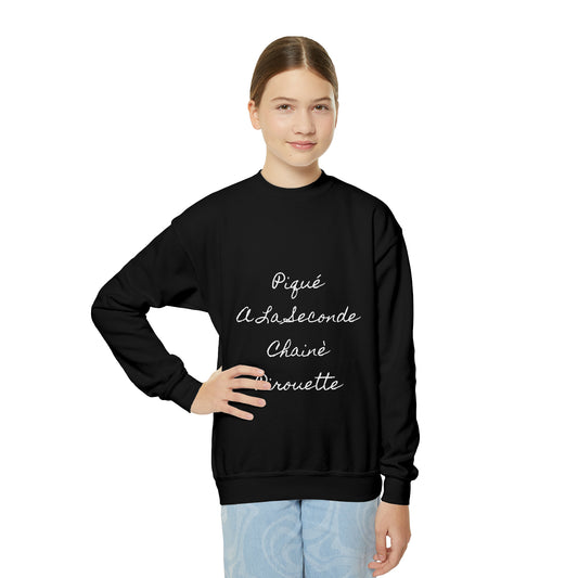 Youth Dance Turns Crewneck Sweatshirt