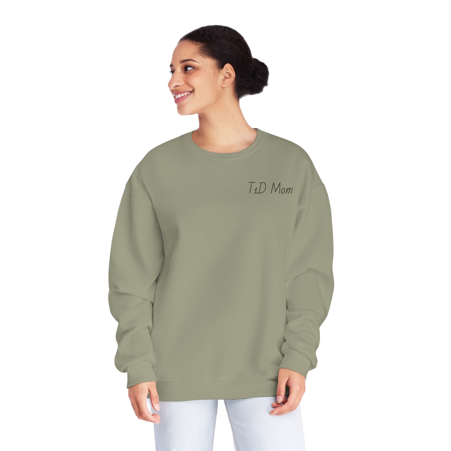 T1D Mom Crewneck Sweatshirt