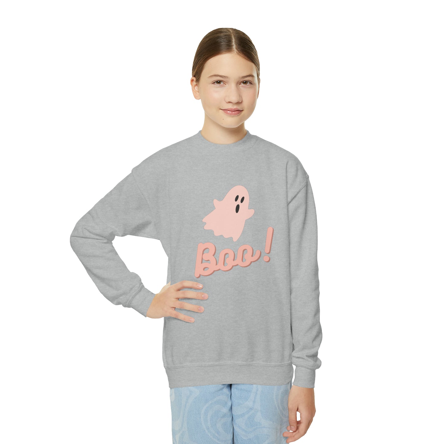 Boo Youth Crewneck Sweatshirt