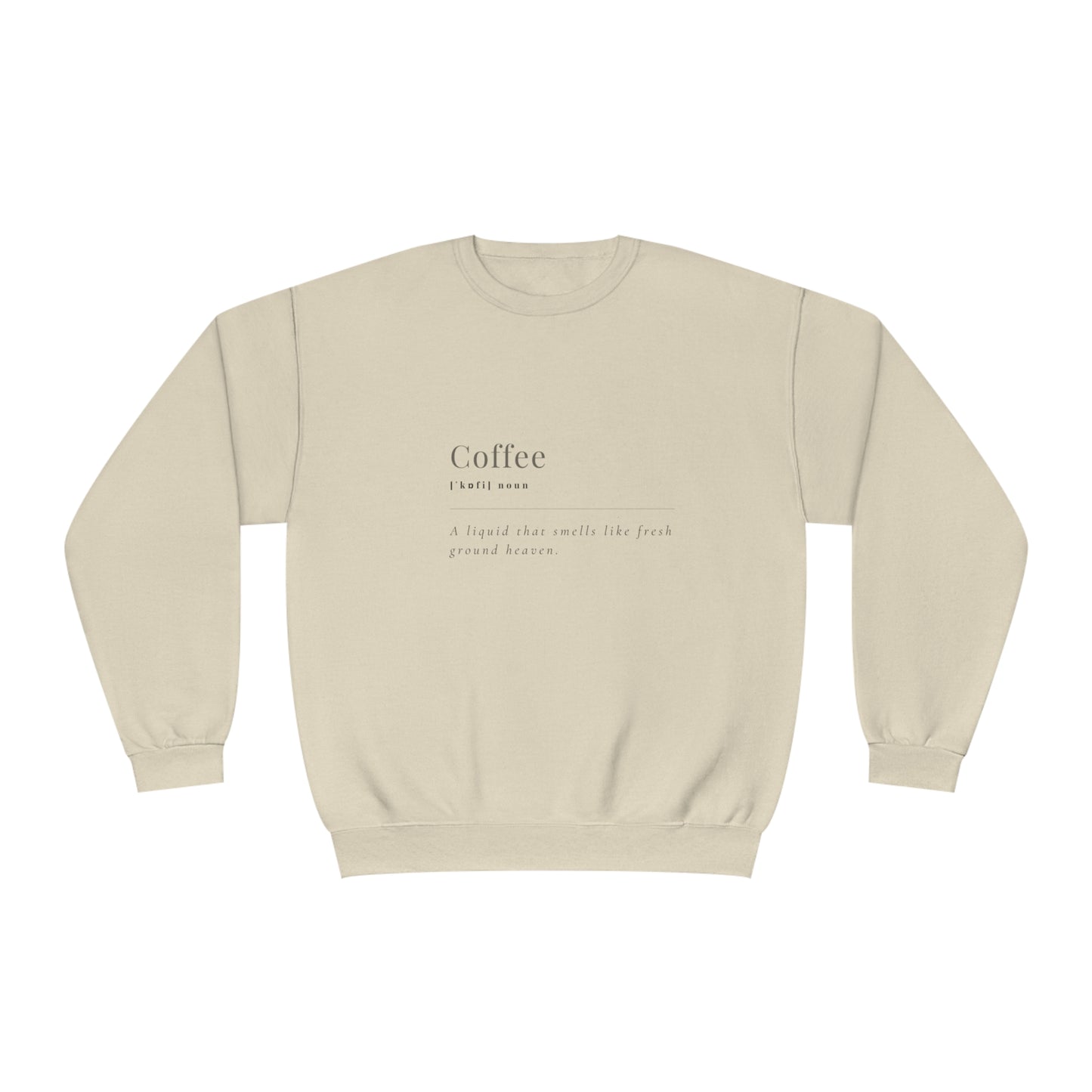 Coffee Crewneck Sweatshirt