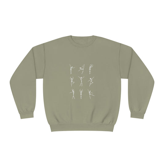 Dancer Skeleton Crewneck Sweatshirt