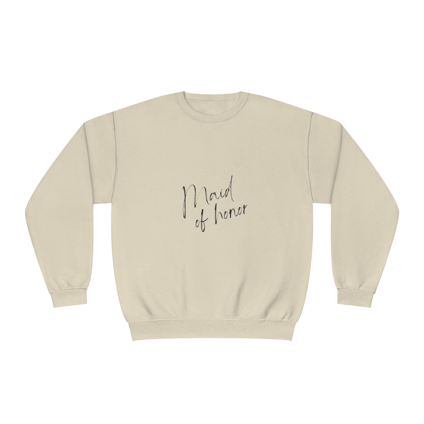 Maid Of Honor Crewneck Sweatshirt