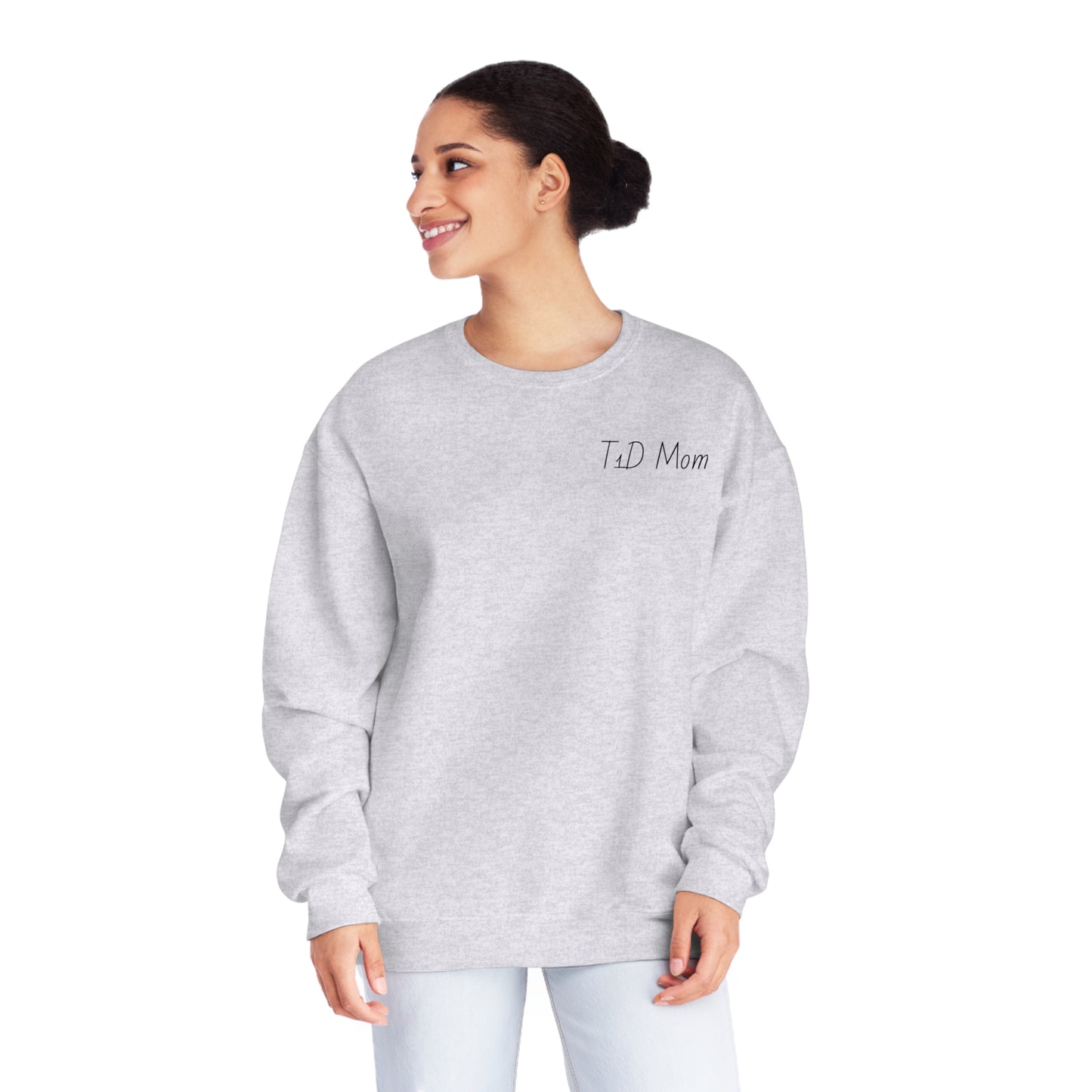 T1D Mom Crewneck Sweatshirt