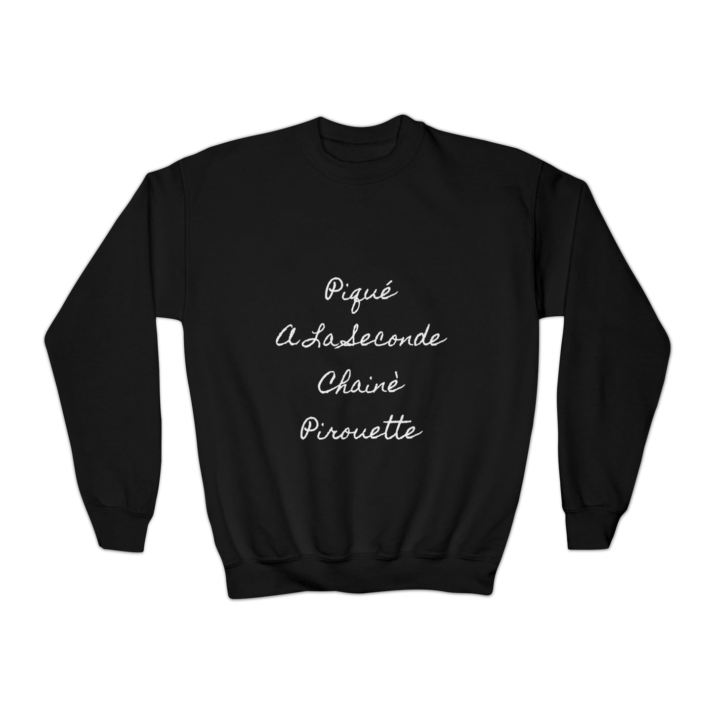 Youth Dance Turns Crewneck Sweatshirt