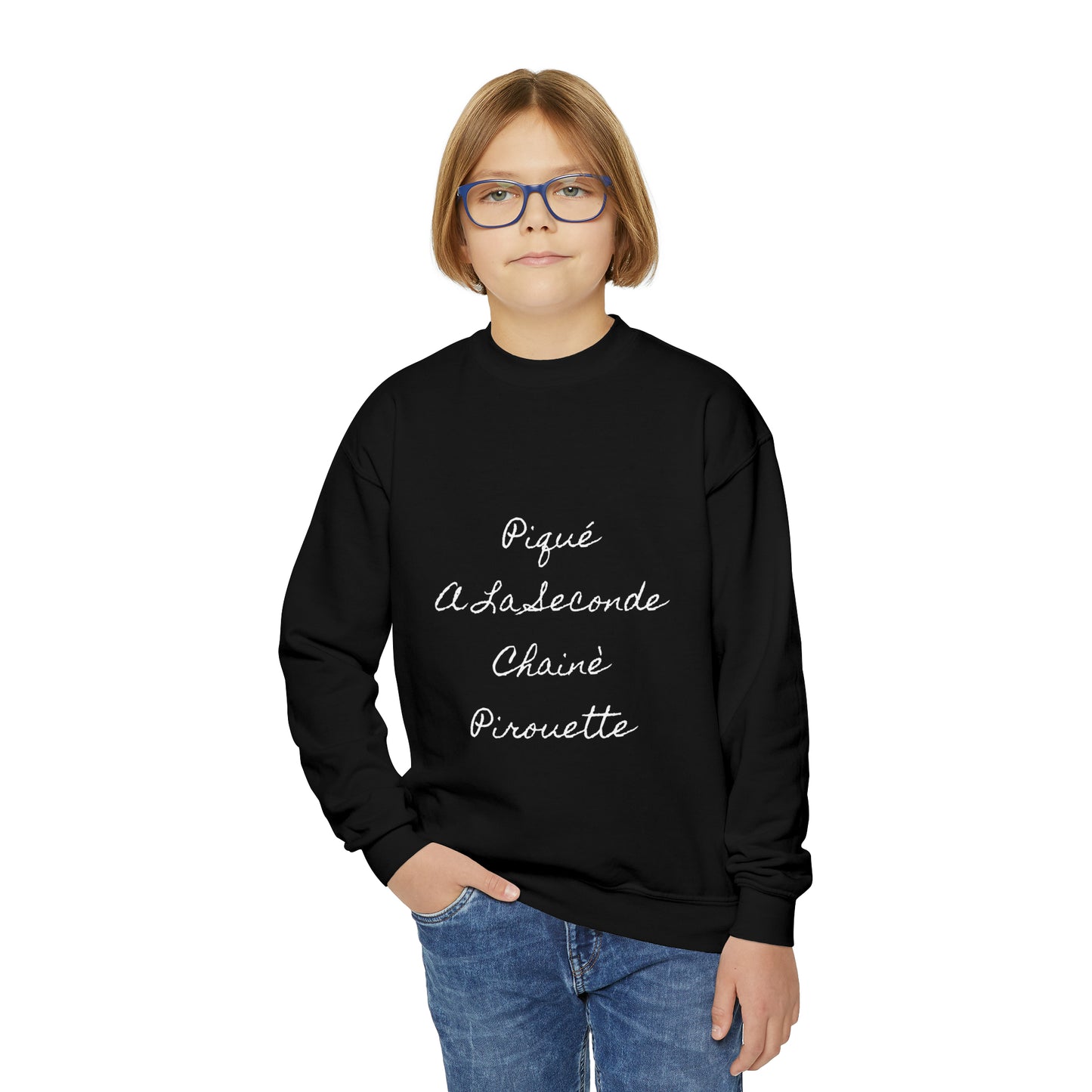 Youth Dance Turns Crewneck Sweatshirt