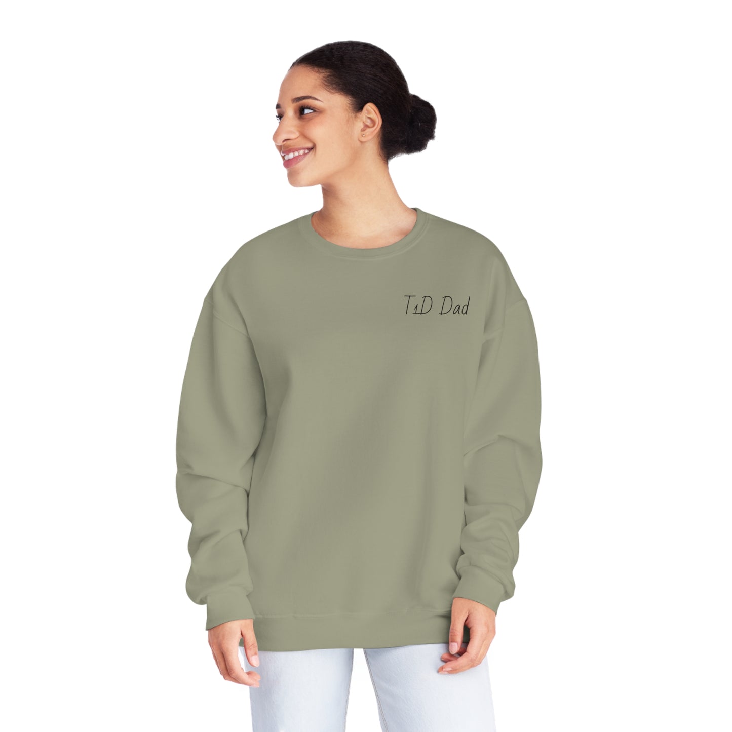 T1D Dad Crewneck Sweatshirt